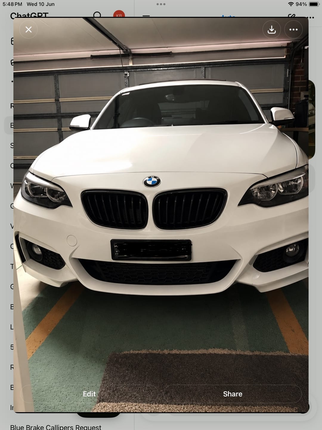 Customer photo review of M Performance Gloss Black Grille (Single Slat) For BMW 2 Series F22 F23 / M2 F87 Non Comp 2014-2020