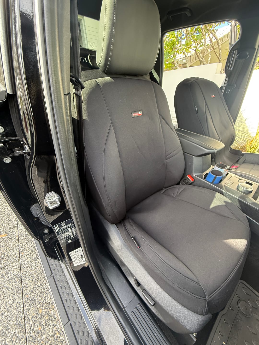 Customer photo review of Sharkskin Plus Seat Covers for Volkswagen Amarok NF June/2023-ON