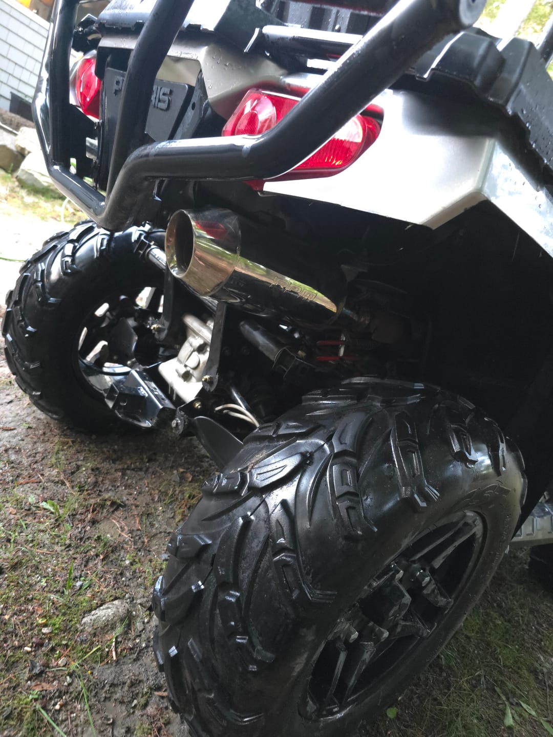 Customer photo review of RPM Polaris Sportsman 450/500/570/800 Sport Muffler - Slip On Exhaust