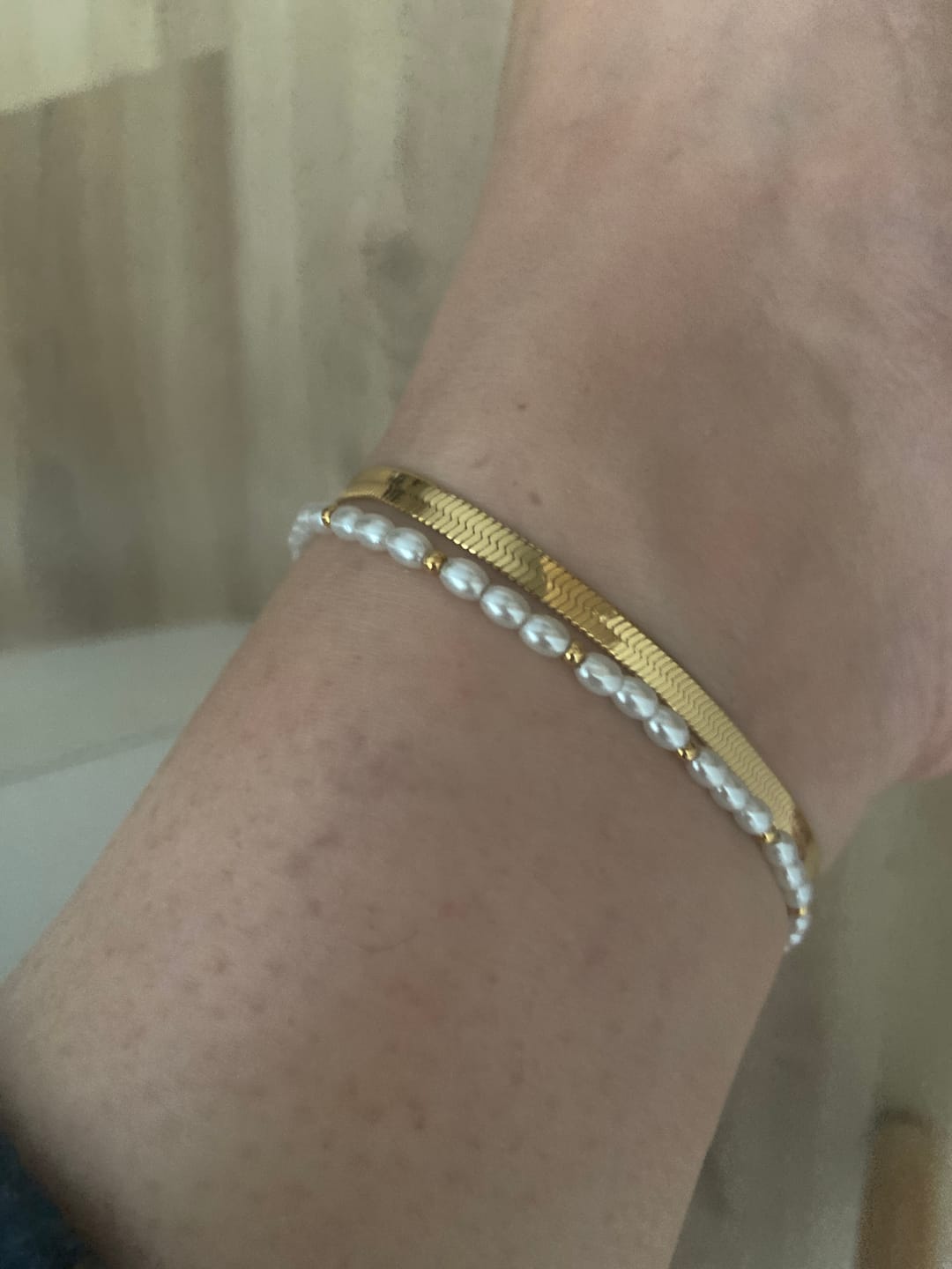 Customer photo review of Tobillera Nuka