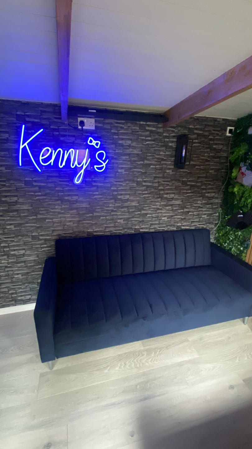 Customer photo review of Custom Neon: Kenny’s