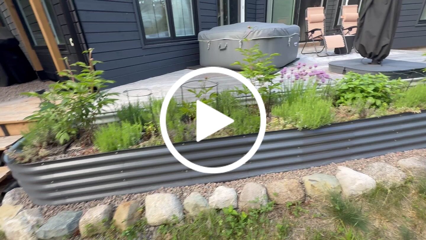 Customer video review of 17” Tall L-Shape