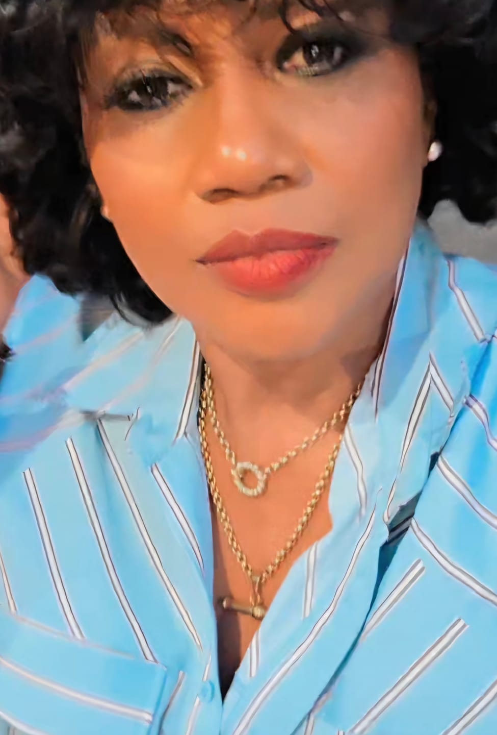 Customer photo review of Lyra Necklace