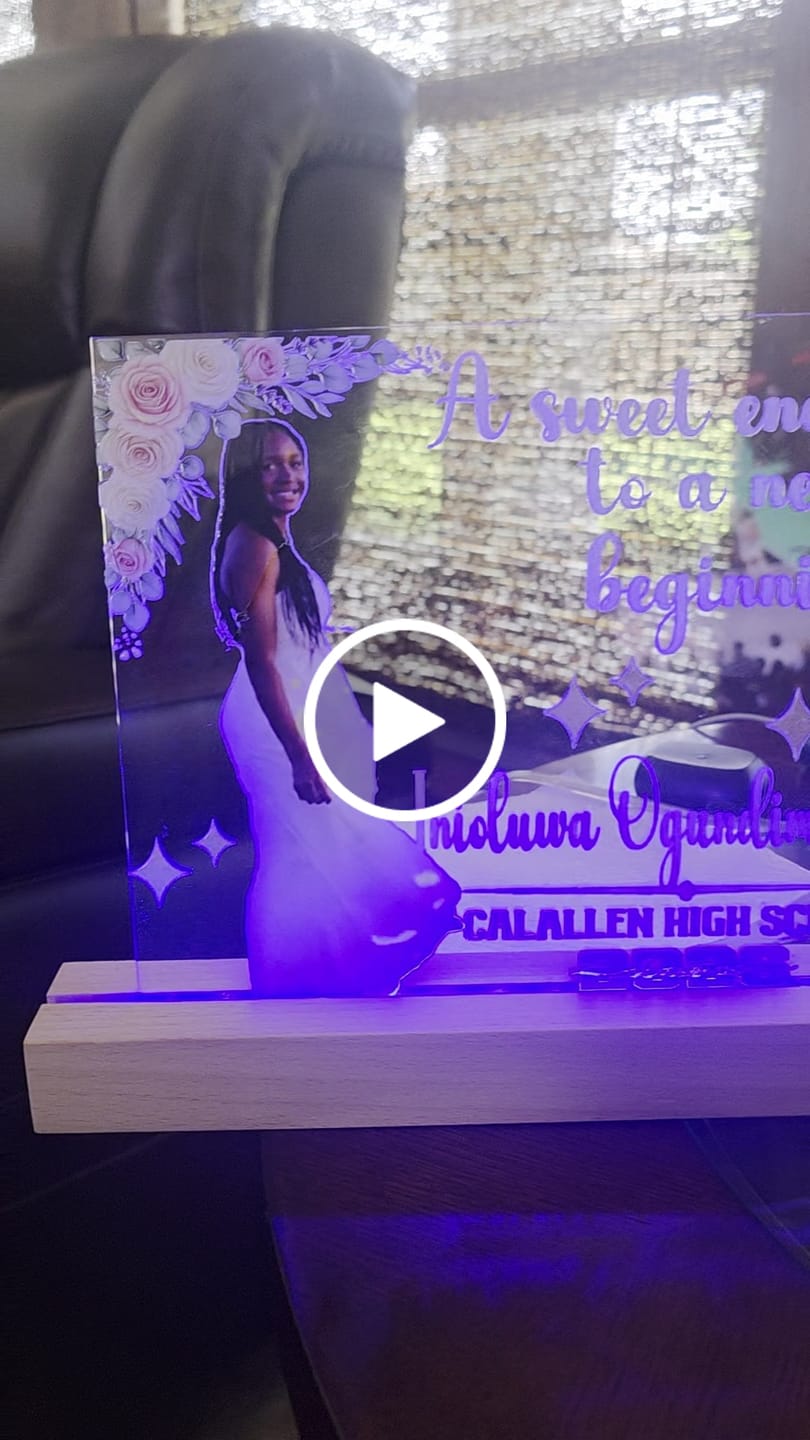 Customer video review of Upload Your Own UV DTF Gang Sheets