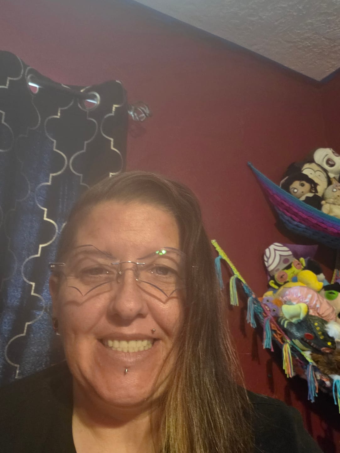 Customer photo review of Batty Eyeglasses