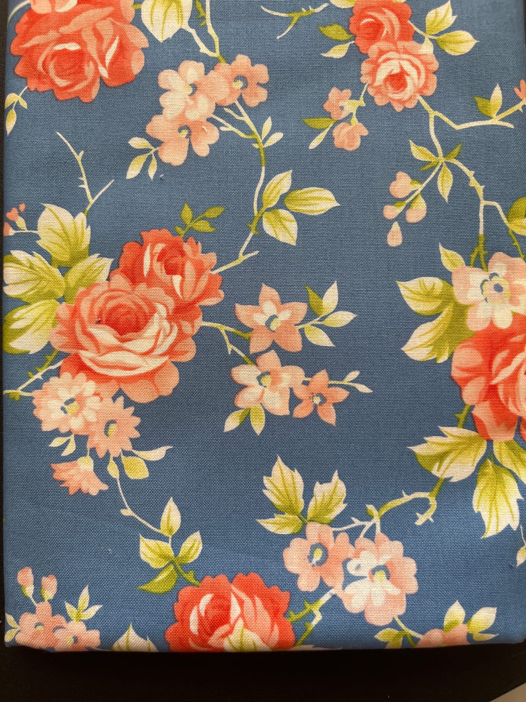 Customer photo review of Rosie Blueberry Yardage for Moda - 35420 18 - PRICE PER 1/2 YARD