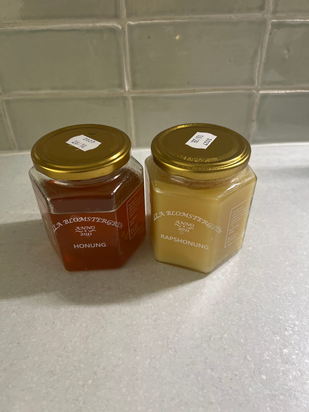 Customer photo review of Flytande honung 500 g – Svensk honung direkt från biodlare