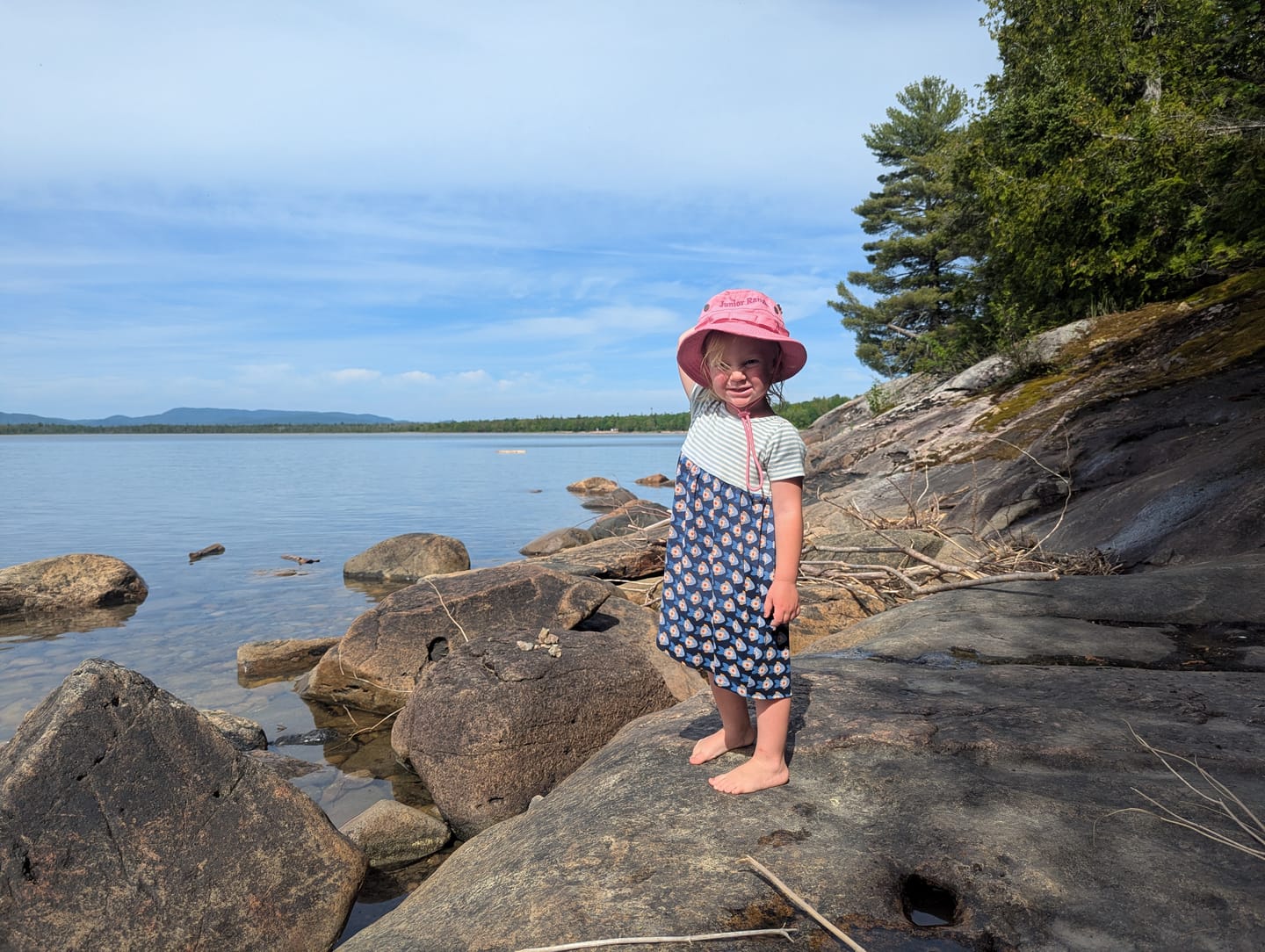 Customer photo review of Little Fish Easy Peasy Summer Dress