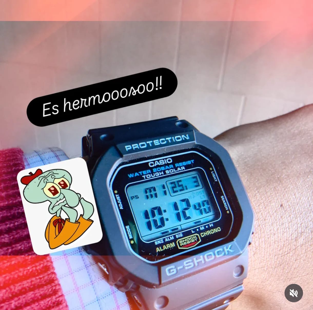 Customer photo review of Reloj Casio G-Shock Vintage G-5600UE-1 Tough Solar