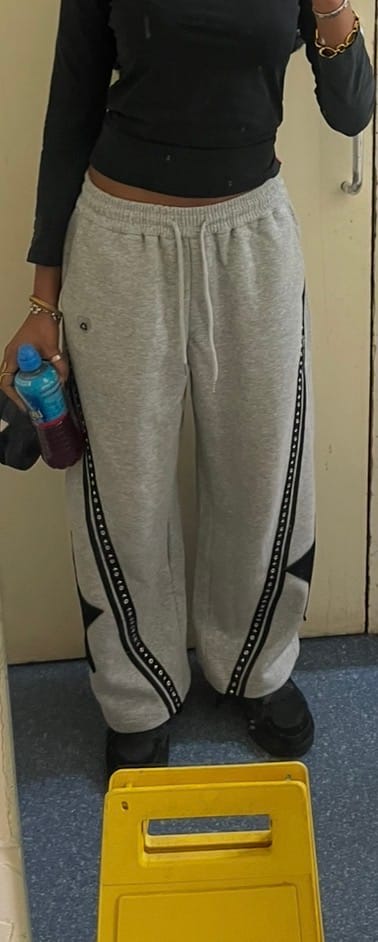 Customer photo review of Aelfric Eden Panel Baggy Barrel Sweatpants