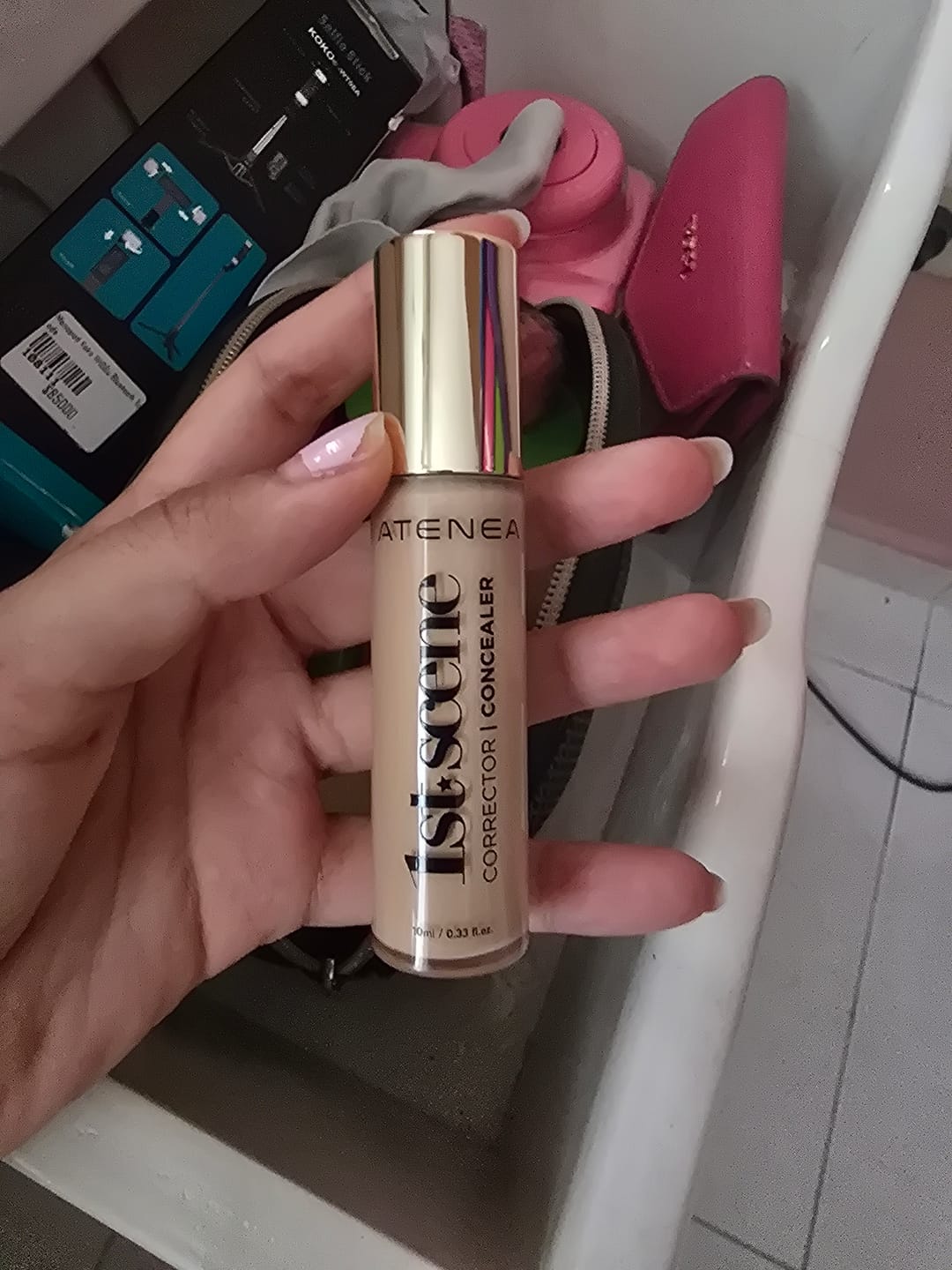 Customer photo review of CORRECTOR  LÍQUIDO  1ST SCENE