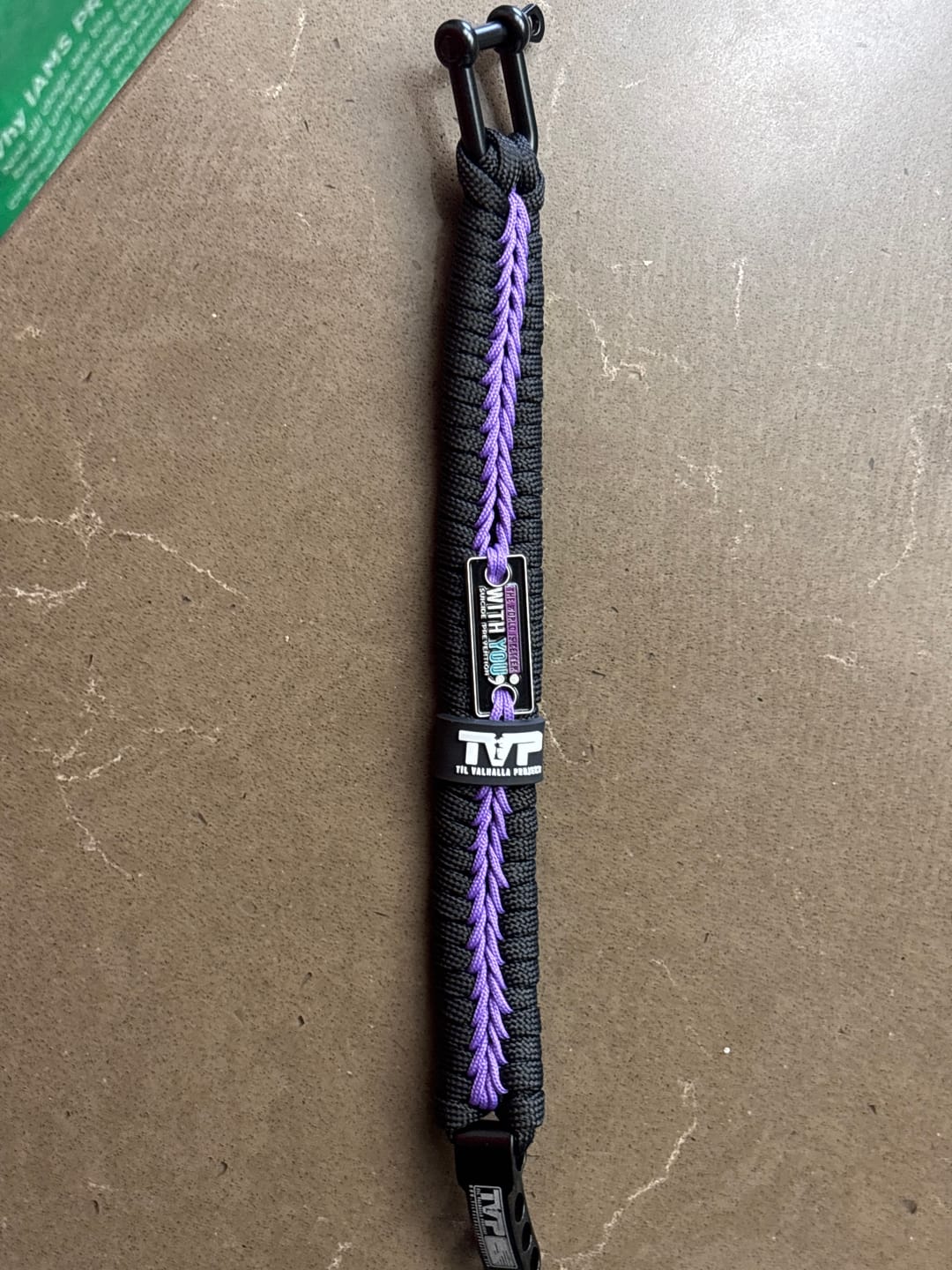 Customer photo review of You Belong Here - Paracord Bracelet