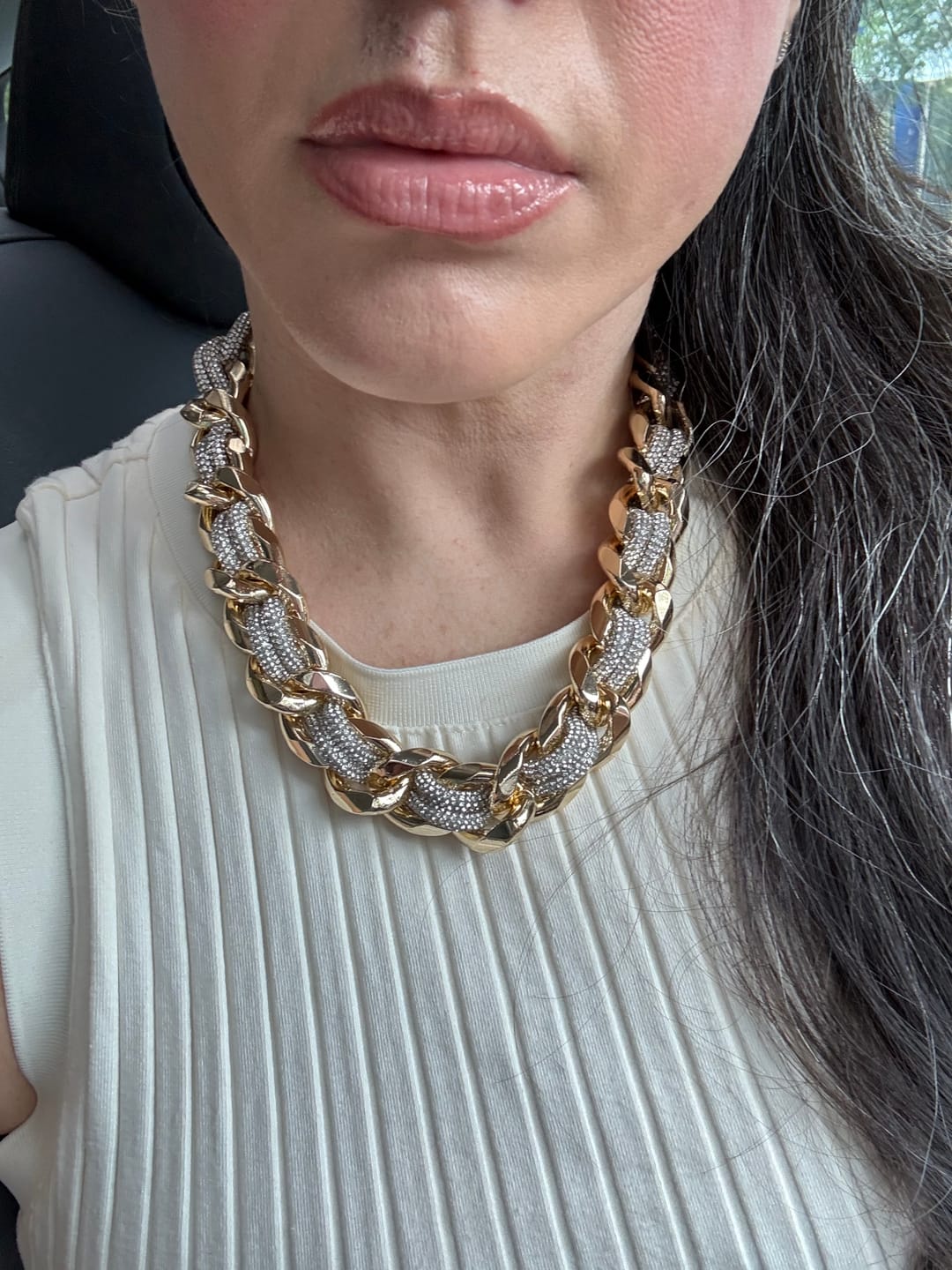 Customer photo review of LINK STRAP / NECKLACE - Magnum Gold