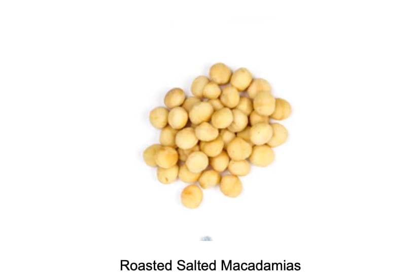 Customer photo review of Roasted Salted Macadamias