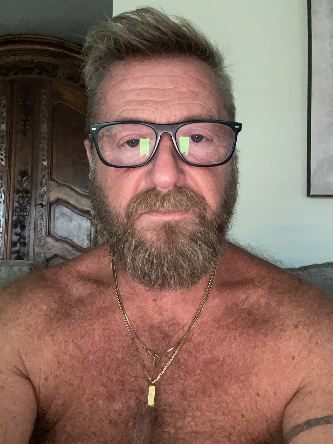 Customer photo review of Minimal Pendant Necklace Duo