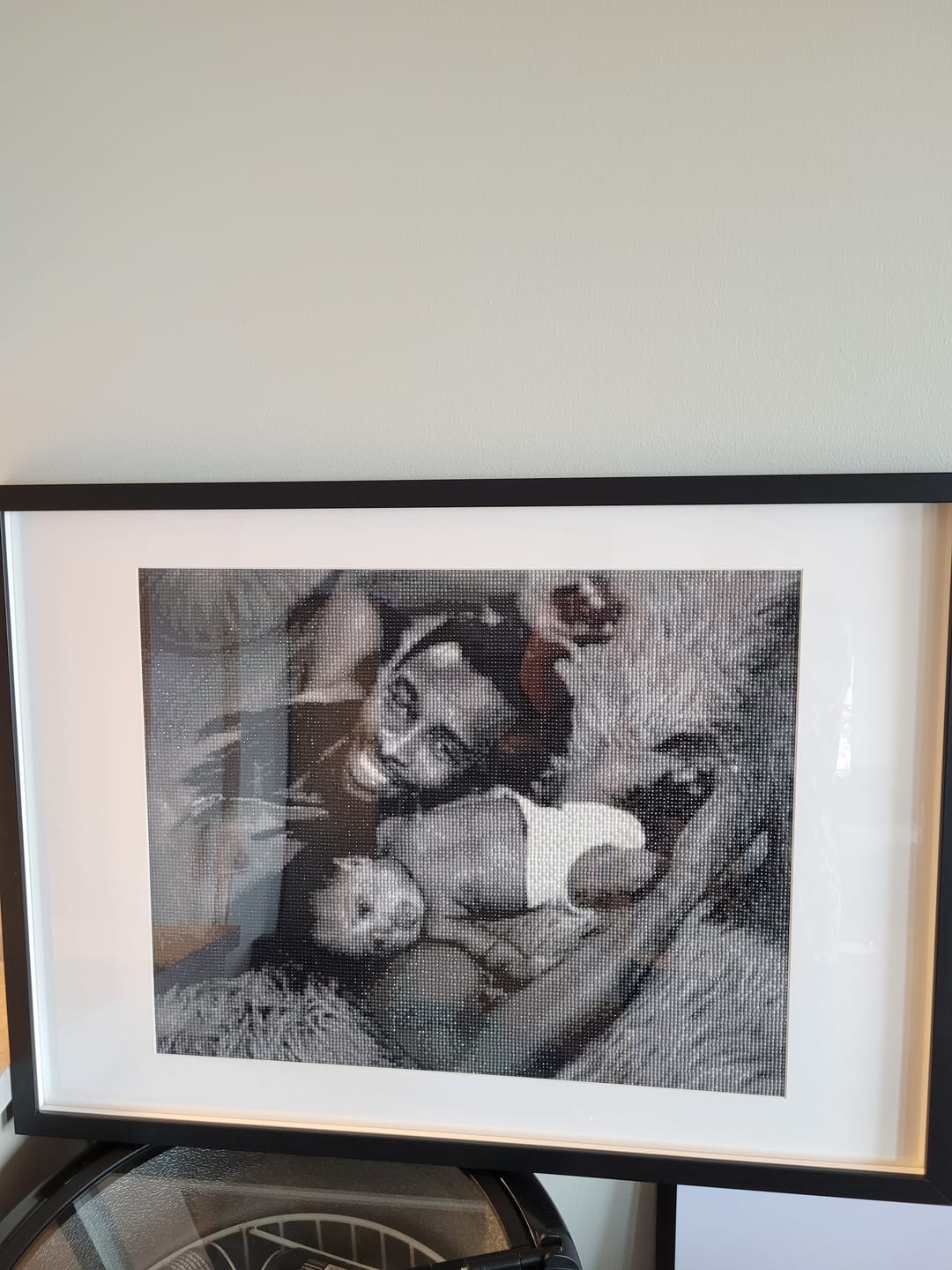 Customer photo review of Eget Foto Diamond Painting