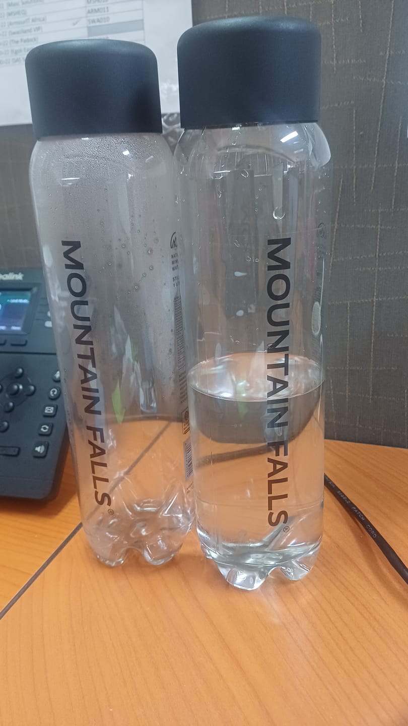 Customer photo review of Signature PET 1L - Still Mineral Water