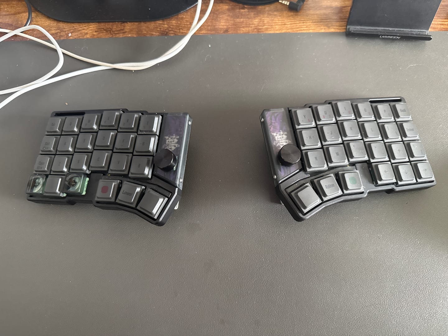 Customer photo review of Cornix 2.0 - Split Low-Profile Split Ergonomic Keyboard (4th Batch - April)