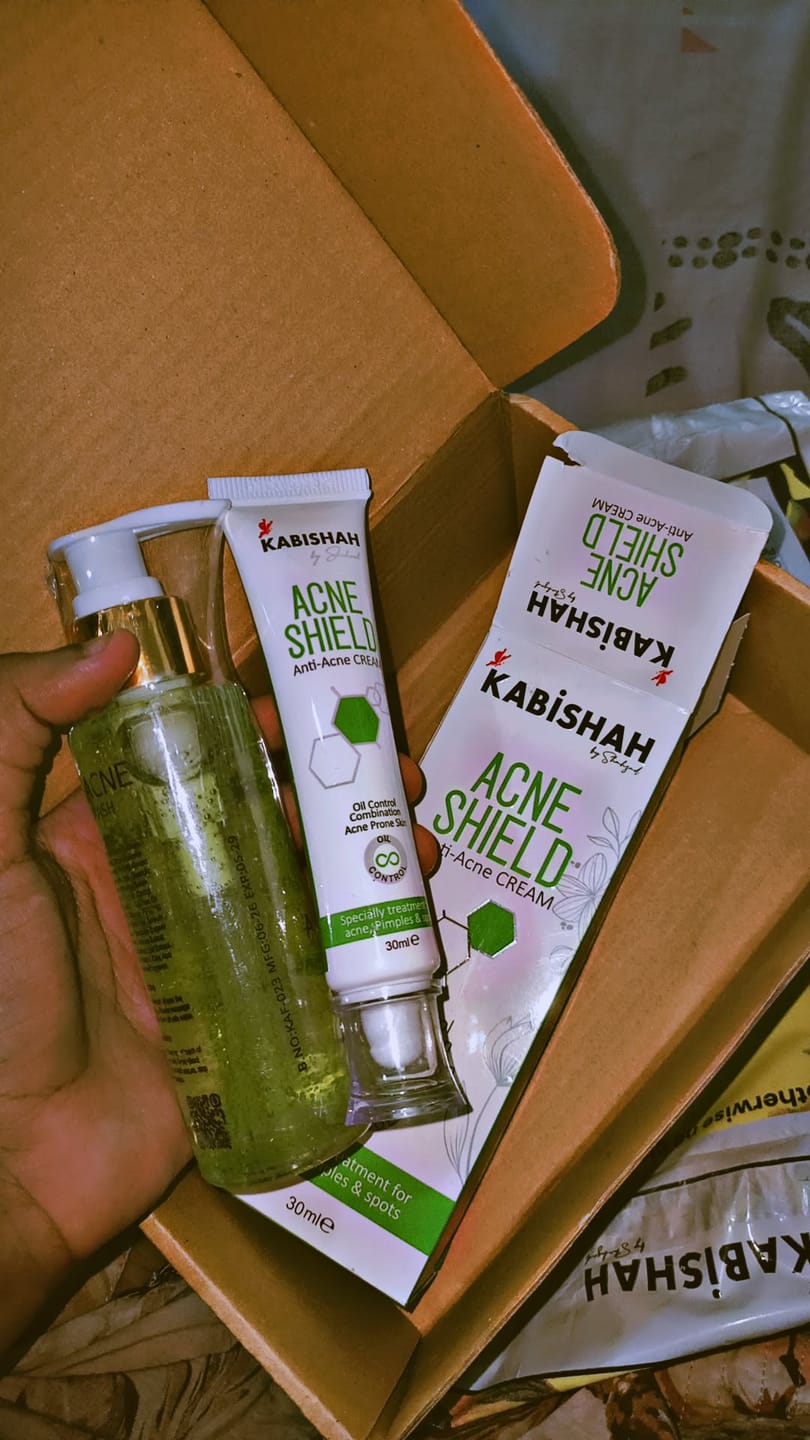 Customer photo review of Anti Acne Bundle