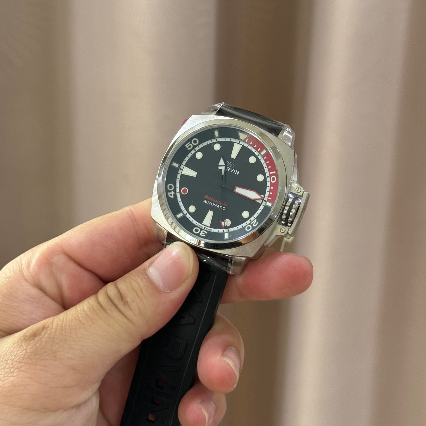 Customer photo review of Bathyscaphe Automatic Diver