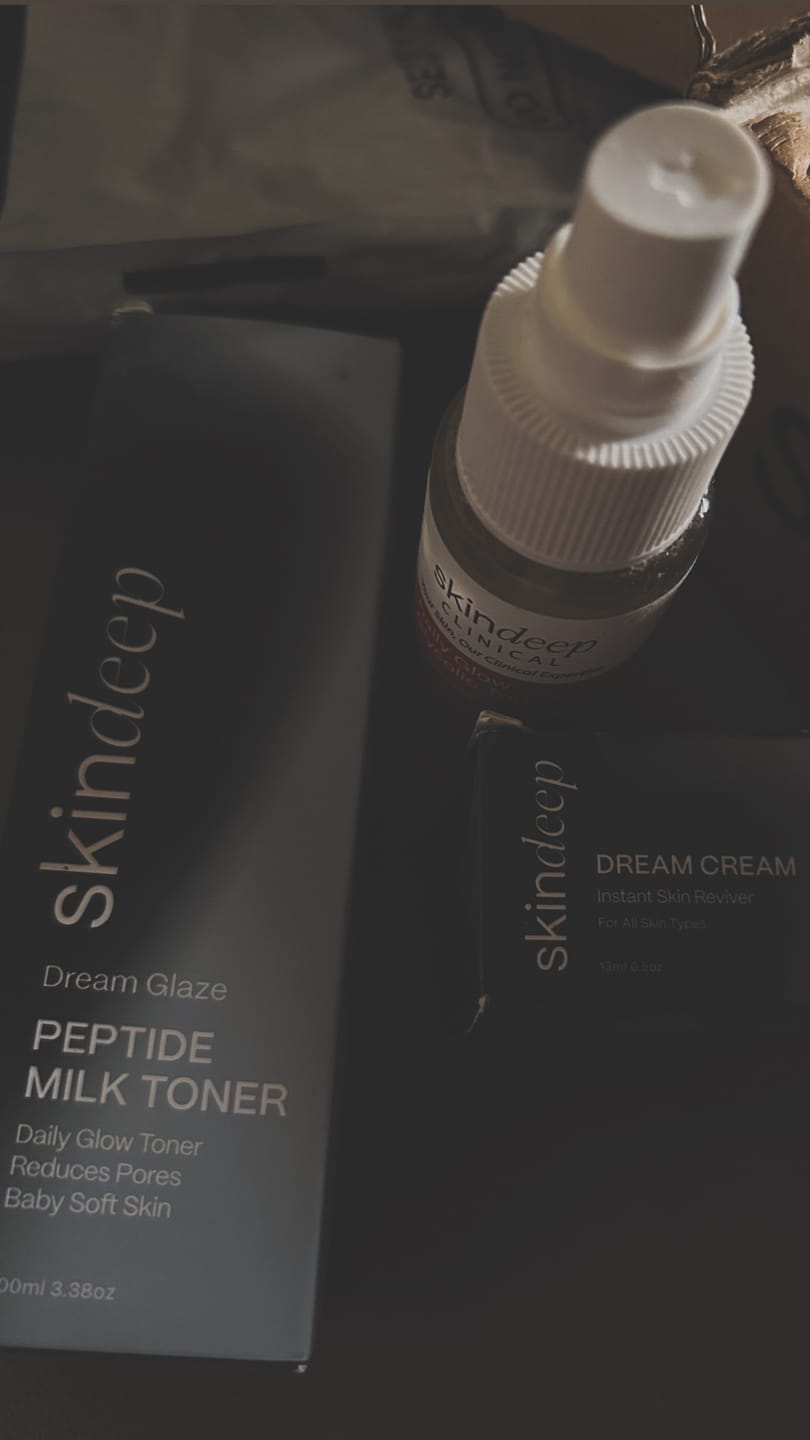 Customer photo review of Daily Glow Glycolic Toner
