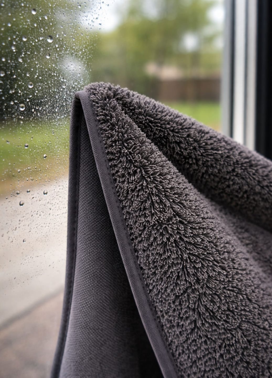 Customer photo review of JeaverCloth – the USA Favorite Window & Glass Door Cleaning Cloth (24x16 Inches)