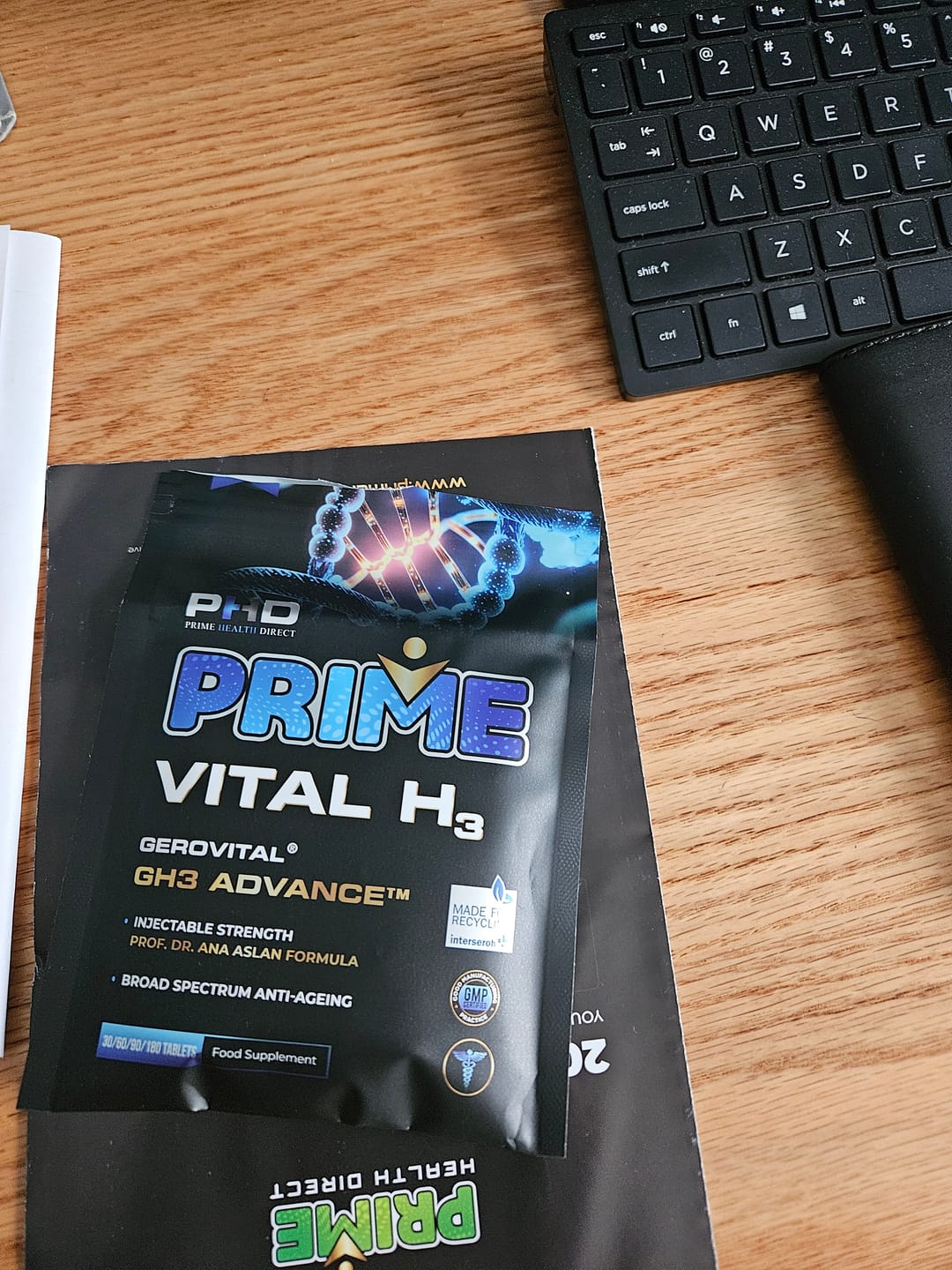 Customer photo review of Prime Vital H3™ GeroVital advance™