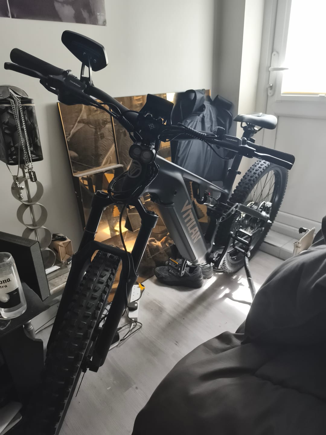 Customer photo review of M5 Full Suspension All-Terrain Mountain E-bike