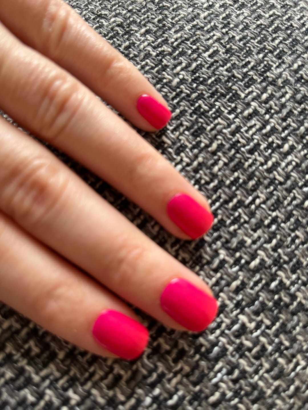 Customer photo review of UV Gel: Hot Ombré