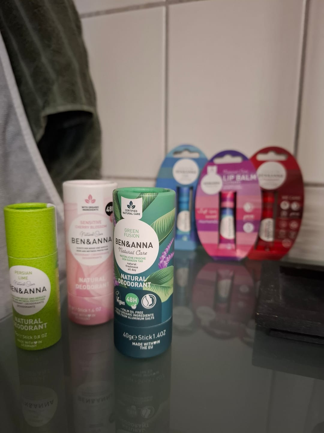 Customer photo review of Natural Lipbalm 3er Set