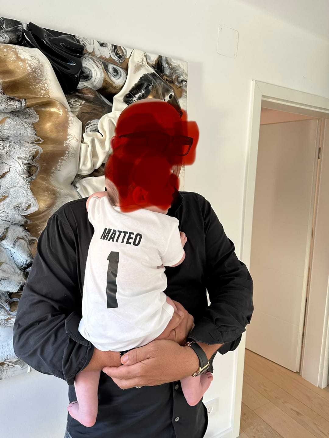 Customer photo review of Fußballfieber - Personalisierter Babybody zur Fussball WM 2026