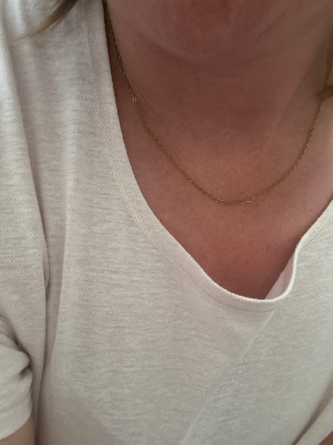 Customer photo review of Gepersonaliseerde initialen ketting