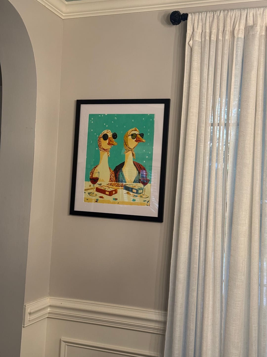 Customer photo review of Goosips | Paint by Number