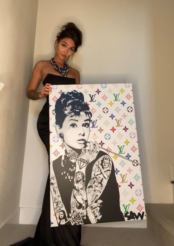 Customer photo review of Breakfast At Tiffany's LV | Obraz
