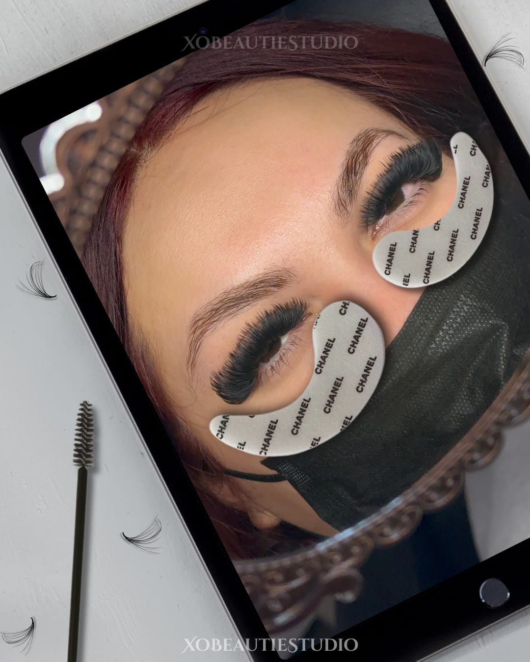 Customer photo review of VEYESINC Cashmere Lashes - 0.03MM