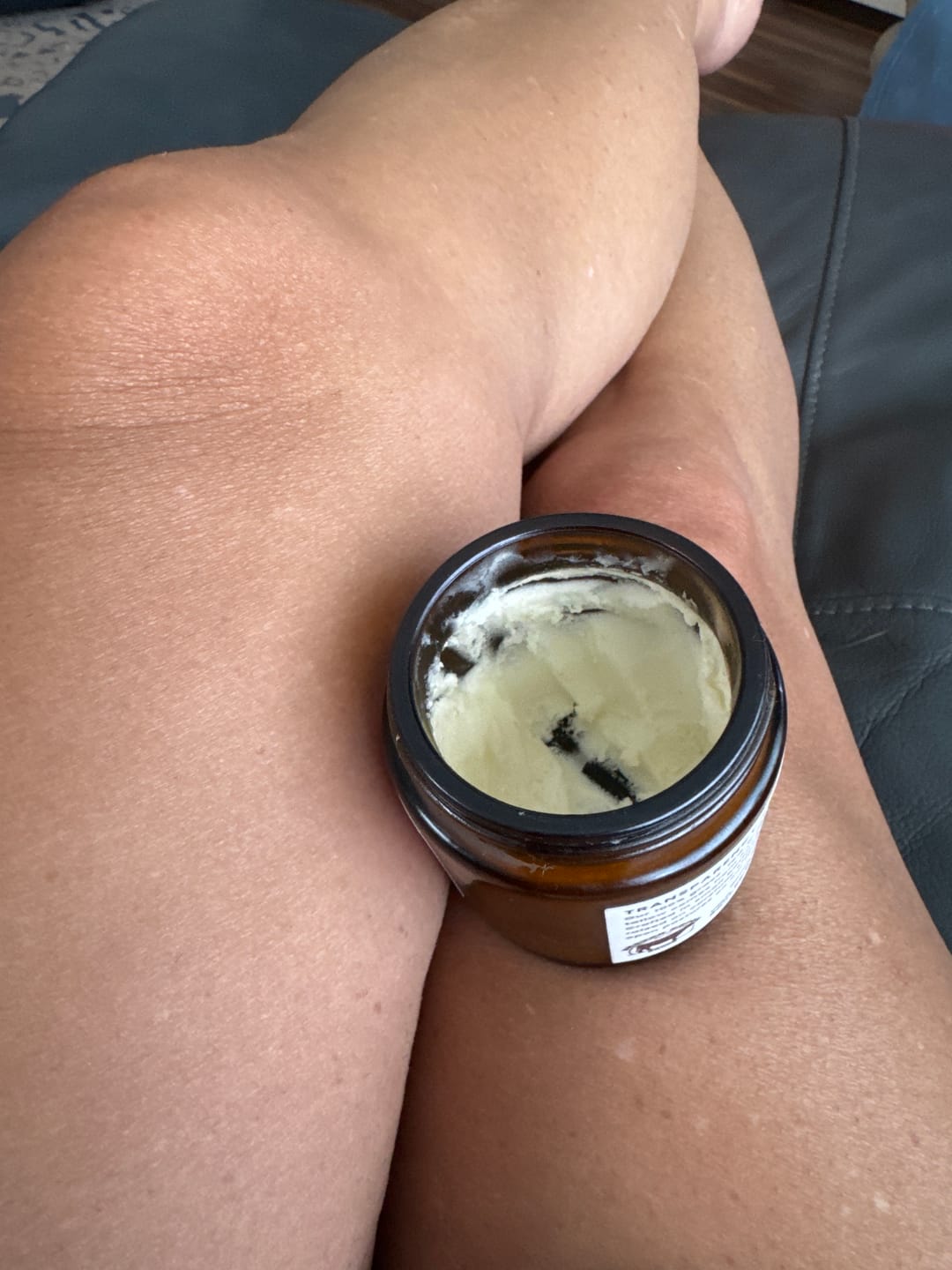 Customer photo review of Citrus Vanilla Whipped Tallow Cream