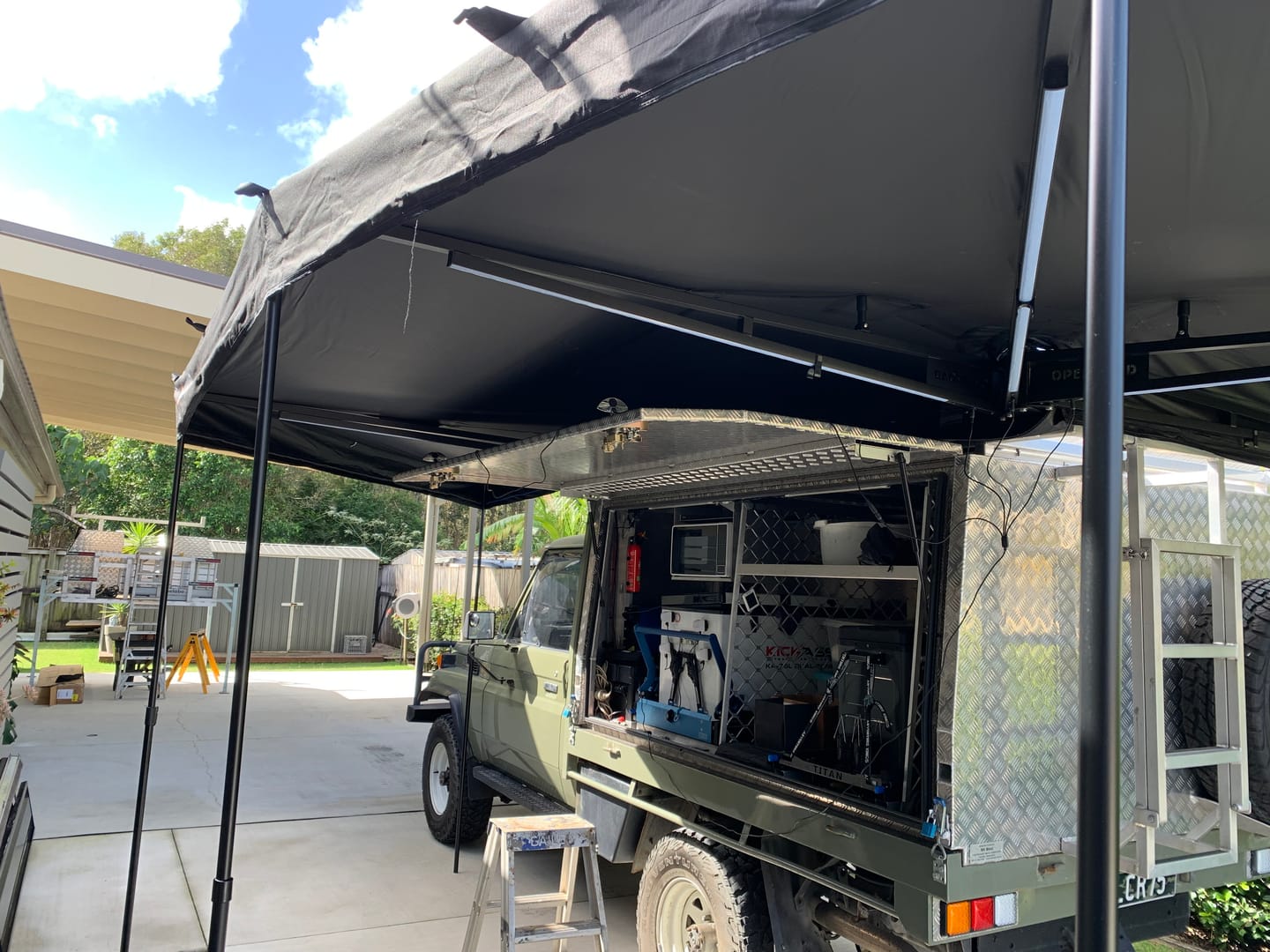 Customer photo review of OPENROAD 270 Degree Awning Plus