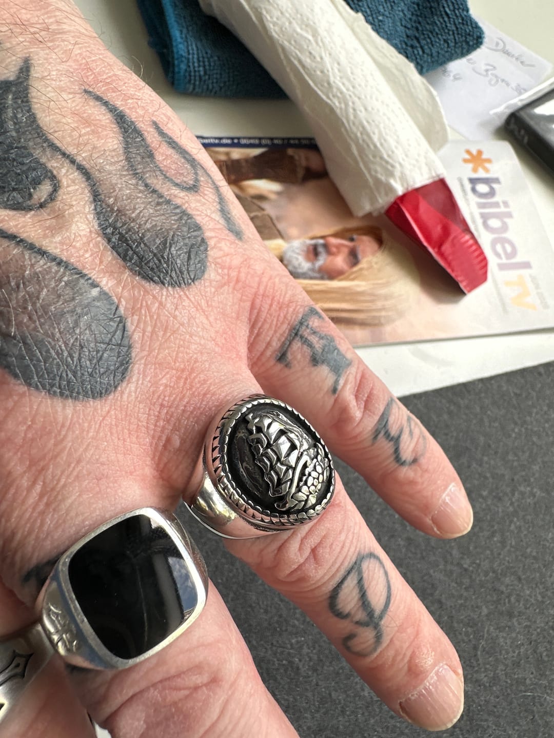 Customer photo review of BLACK PEARL.