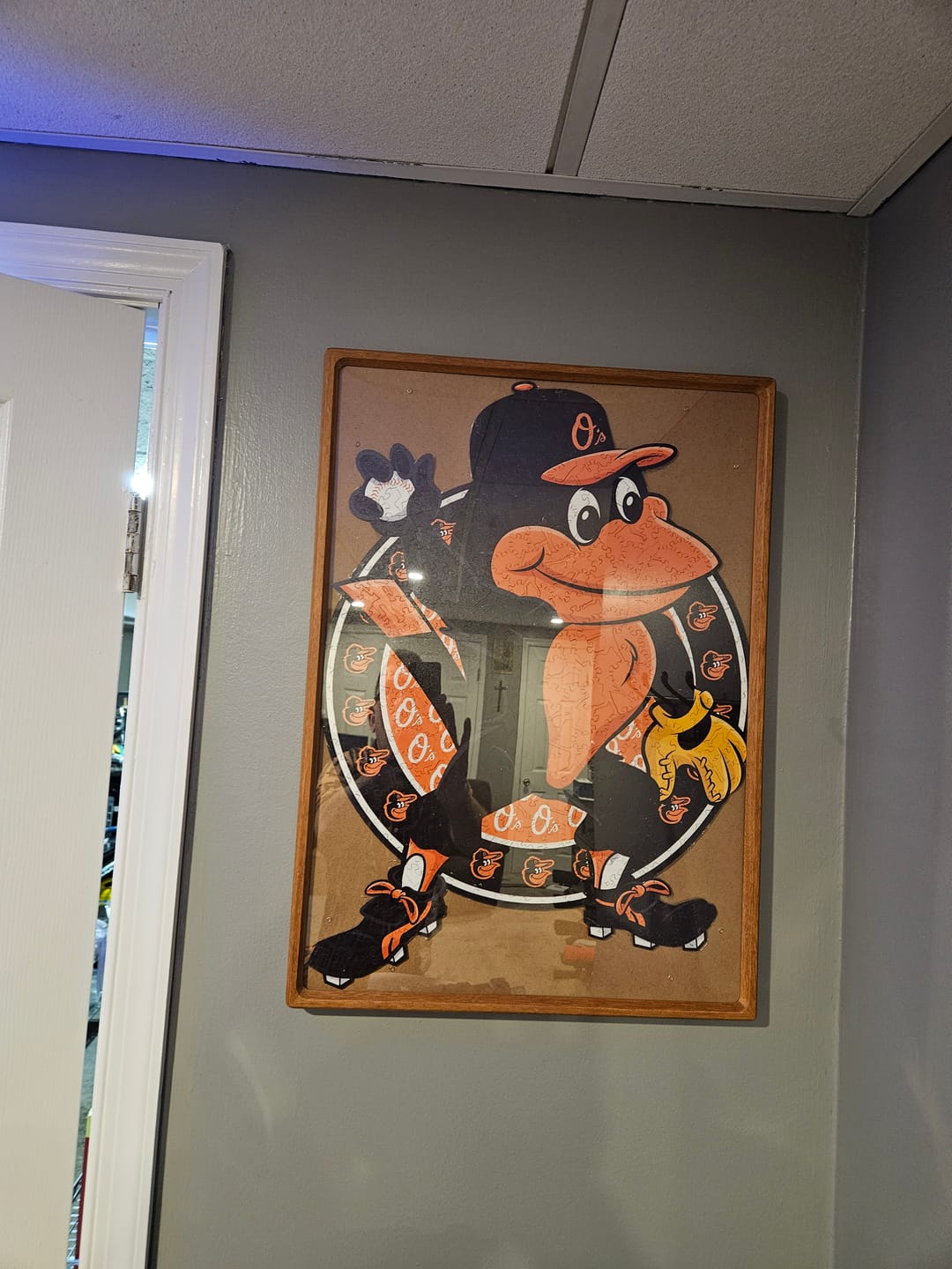 Customer photo review of Baltimore Orioles™ Mascot - Wooden Puzzle