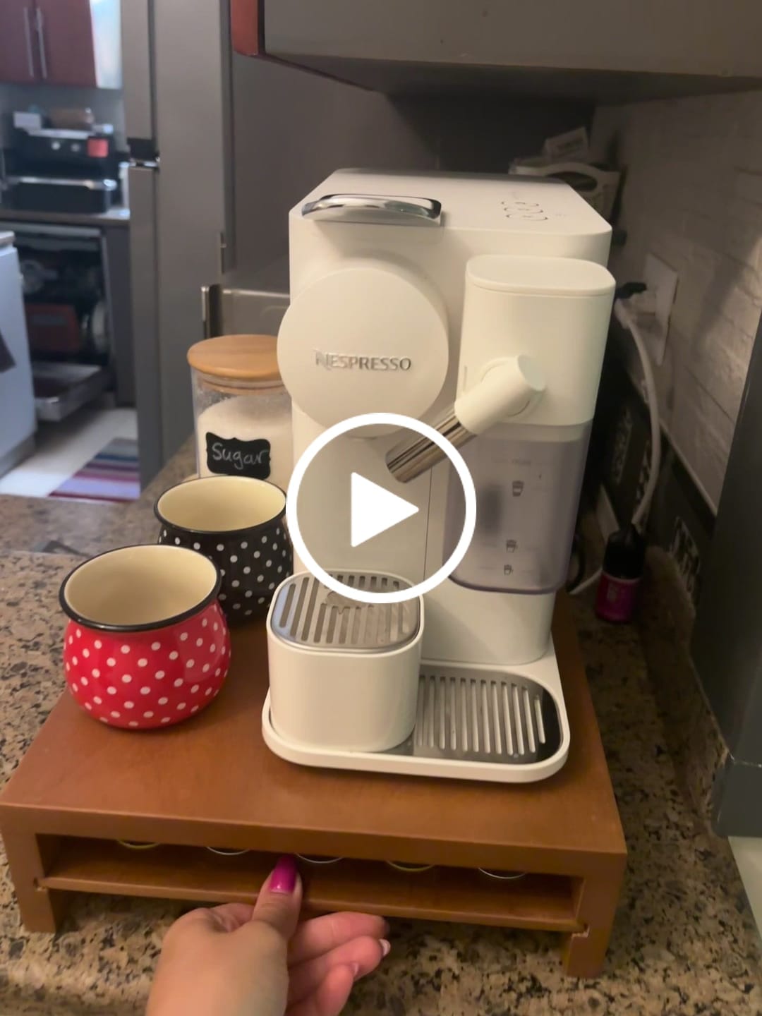 Customer video review of Coffee Capsules Drawer - 20 Capsules