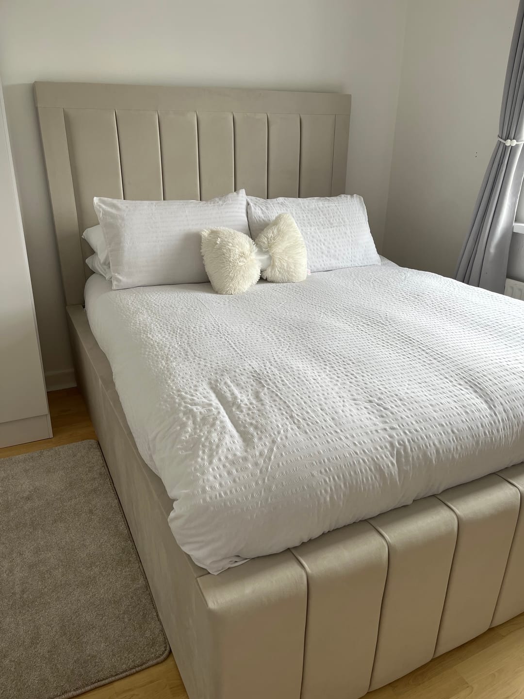 Customer photo review of The Luxury Panel, Cream