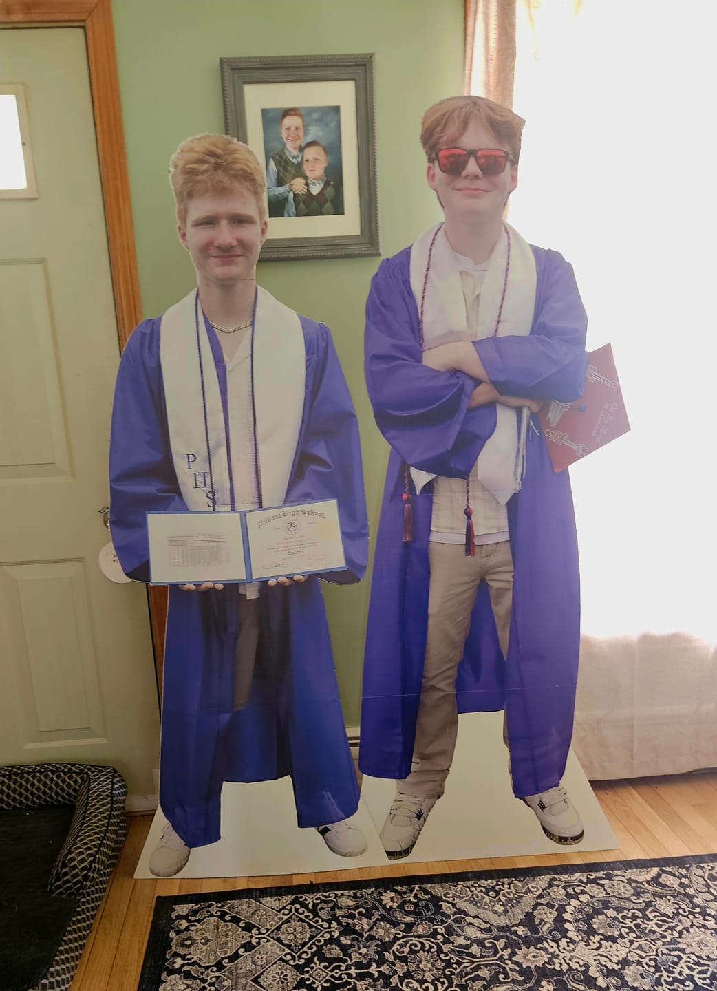 Customer photo review of Personalized Cardboard Cutouts | Custom Life Size Cutout
