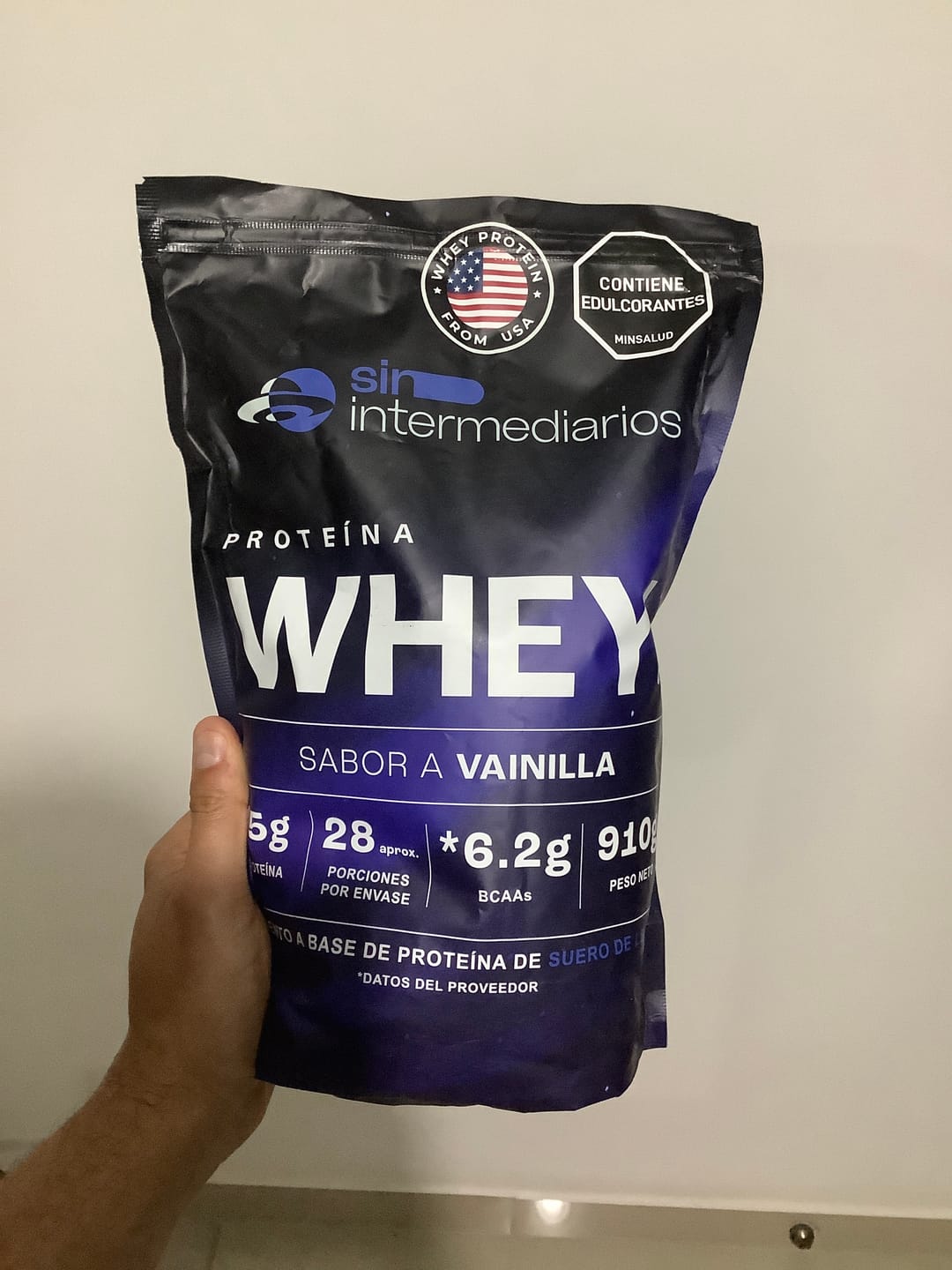 Customer photo review of Proteína Whey
