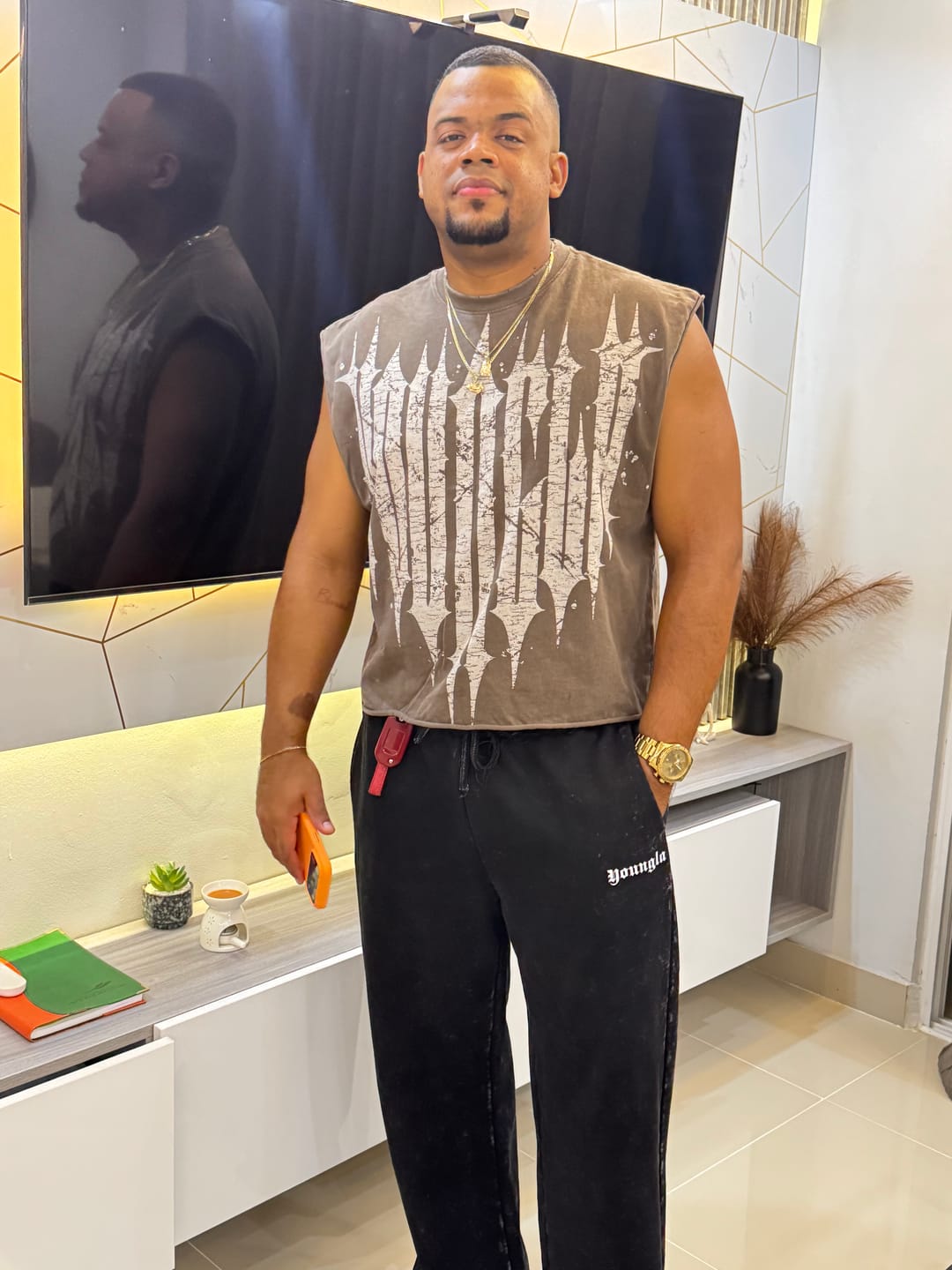Customer photo review of 4282 - Posture Compression Tees