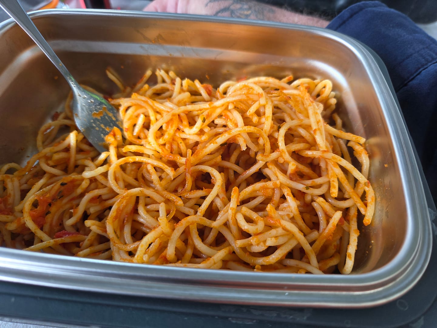 Customer photo review of Explorer Heating Lunchbox™ - Portable And Convenient