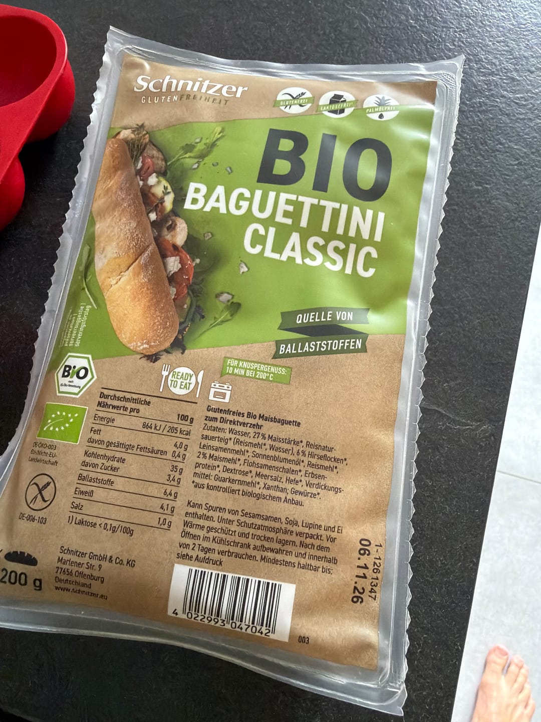 Customer photo review of Bio Super Panini Rustic glutenfrei