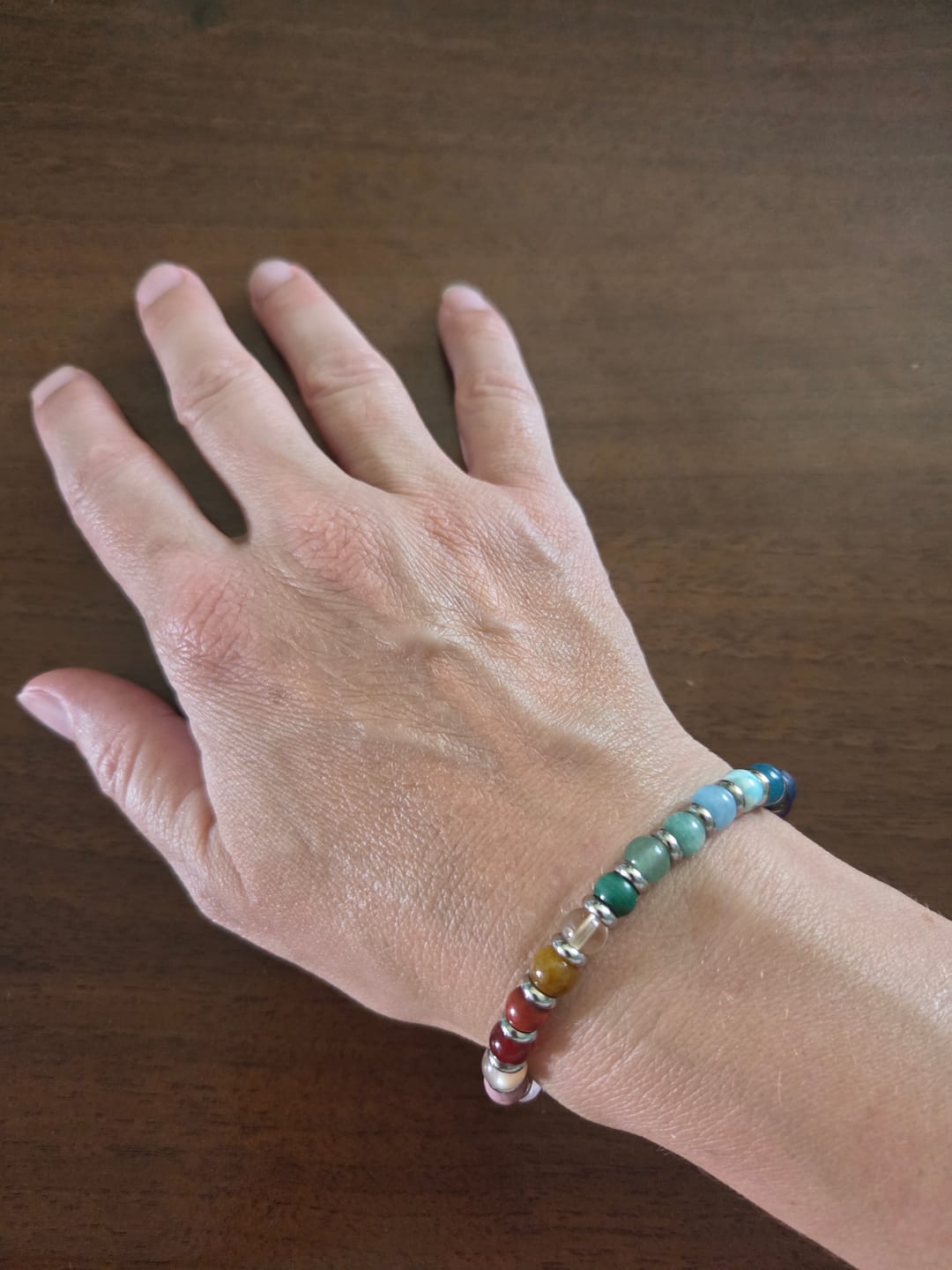 Customer photo review of Bracciale Saturno Alchimia da 6mm
