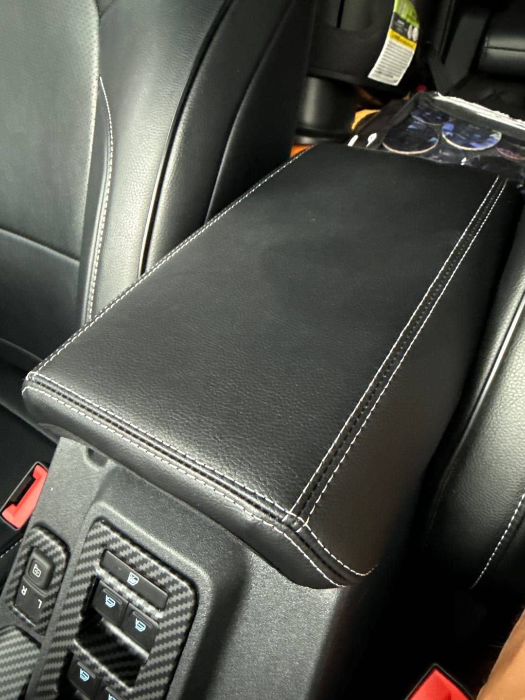 Customer photo review of 2021+ Ford Bronco Center Console Lid Armrest Cover