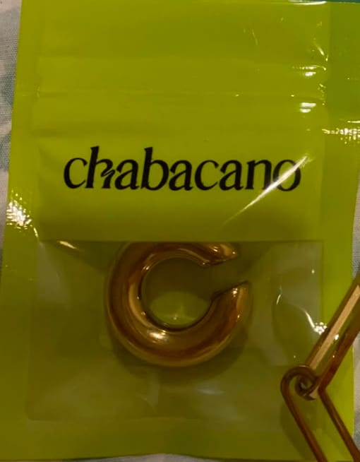 Customer photo review of Chunky Ear Cuff