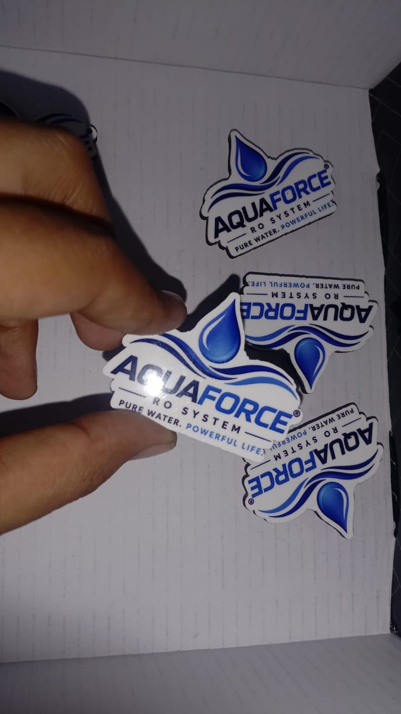Customer photo review of Customized Magnetic Badge | Wear Your Brand | PrintMine.in